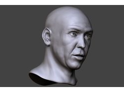 Till Lindemann 3d model head (RAMMSTEIN)