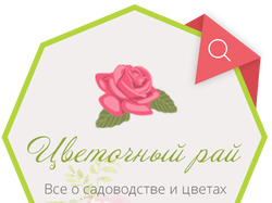 Дизайн сайта "Цветочный рай"