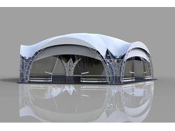 Дизайн арочного шатра