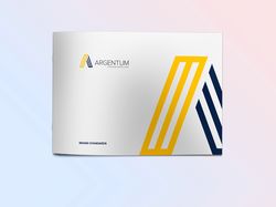 Argentum - разработка логотипа и брендбука