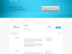 Finding your aircon service
