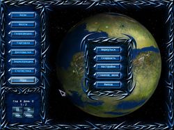 Экран "Глобальной стратегии" игры StellaNioba