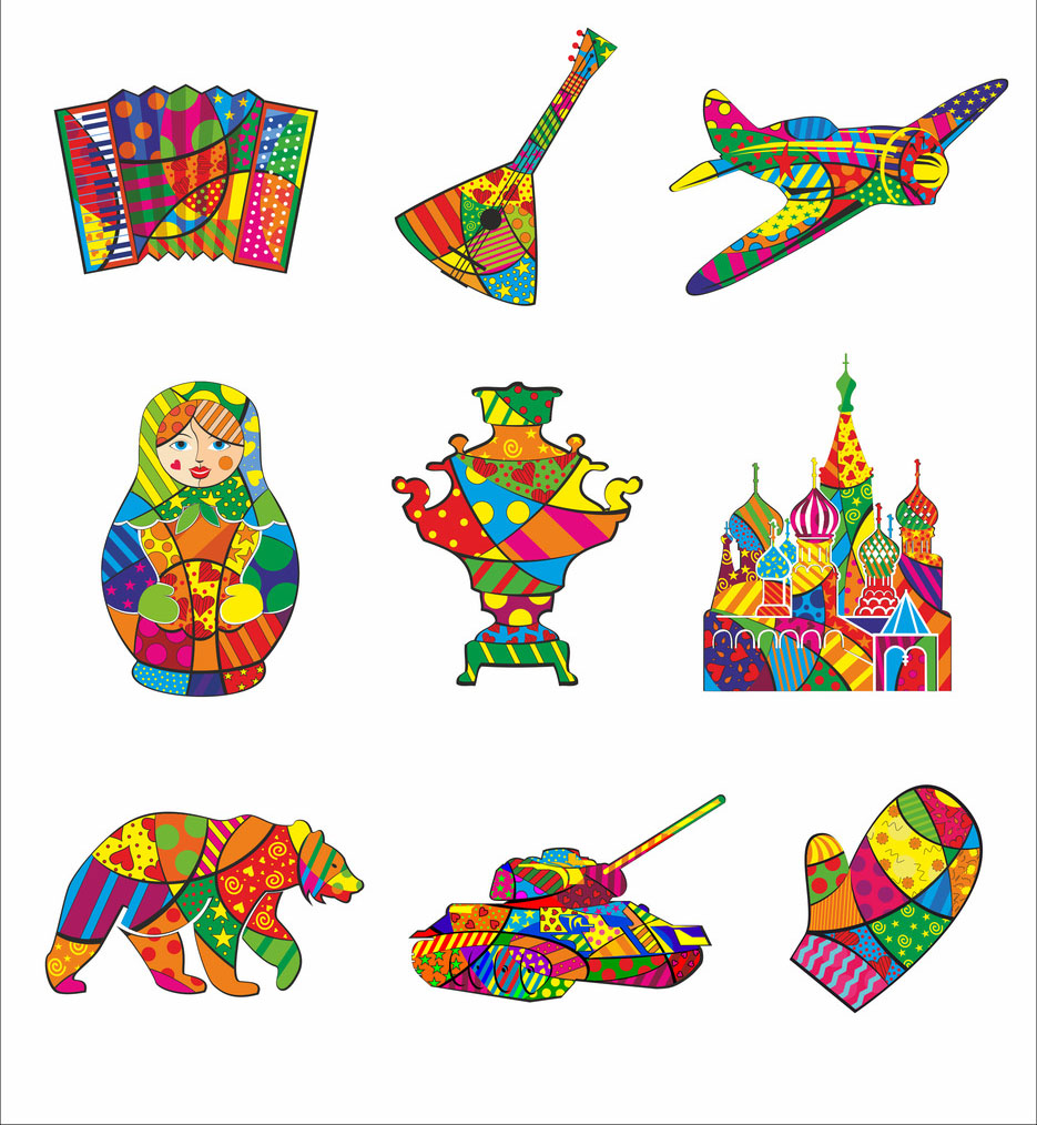 Самовар символ россии картинки для детей