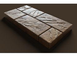 Модель для ЧПУ, набор камней 3