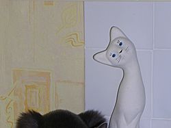 Две кошки.