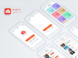 Мобильное приложение - Pixty