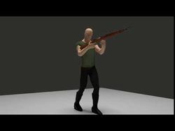 Выстрел из винтовки (анимация)