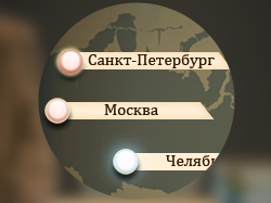 Интерфейс для игрового приложения.