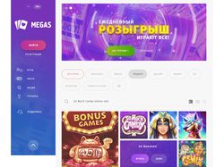 Дизайн сайта: CASINO