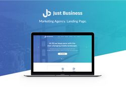 Landing Page "Just Business"