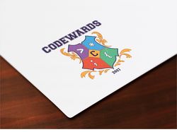 Редизайн логотипа и создание принта для Codewards