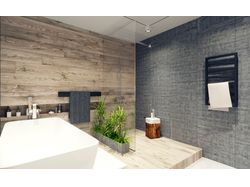 Дизайн-проект ванной в стиле лофт