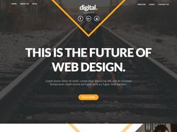 Web дизайн-Бизнес  сайт.