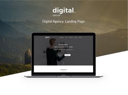 Digital Agency. Landing Page.