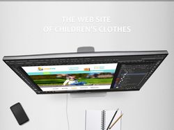 Веб-сайт детской одежды.