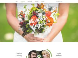 Дизайн свадебного сайта