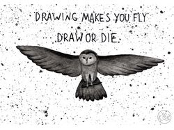 Drawing makes you fly