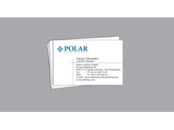 Business card POLAR