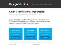 Clean Business Website