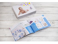 верстка каталога товаров для новорожденных