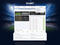 Дизайн сайта WINBET