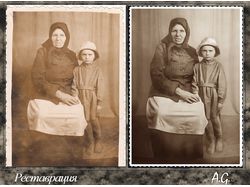 Реставрация старого фото