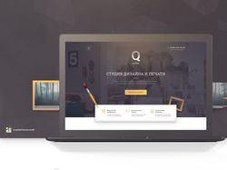 QStudio - лендинг