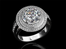 Украшения с крупными бриллиантами Diamond Jewelry