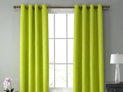 Зеленые ткани для штор – модный дизайнерский тренд