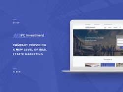 Estate marketing Web Site Concept