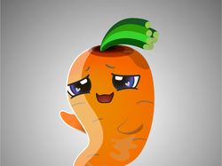 Иллюстрация "Персонаж : морковка"