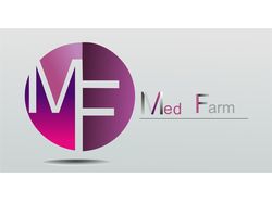 Вариант Логотипа фірми " MedFarm"
