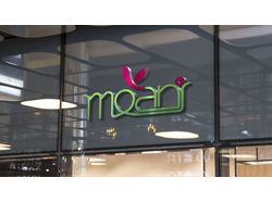 Логотип для цветочного магазина "moani"