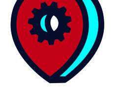 Логотип для GPS-магазина