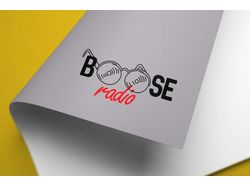 Логотип onlain radio  "BOOSE RADIO"