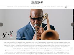 Верстка и натяжка на Wordpress Feastvillage