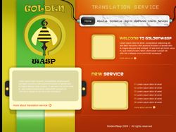 GoldenWasp - Translation service