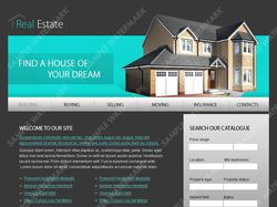 Real estate flash animated template
