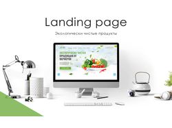 Дизайн Landing Page "ЭКО продукт"