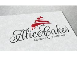 Logo Alice Cake