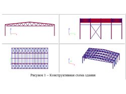 Расчётная часть в SCAD