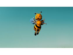 3D персонаж. Пчелка