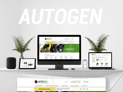 Интернет-магазин автотоваров Autogen (2016)