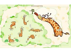 Жирафики(детские рисунки)