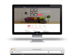 Дизайн лендинга для Интернет магазина диванов