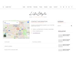 LifeStyle (HTML to PSD)