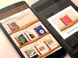 Дизайн мобильного приложения "Hilol eBook"