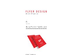 CAROUSEL Hypermarket/Flyer Design. A5 two sides
