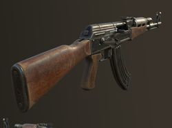 PBR модель AK-47