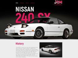 Сайт о классический японских спортивных авто.